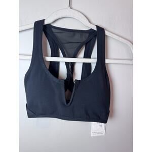 L Space Active Women's Black Inhale Top Sports Bra XS NWT $92 BEACH TRAVEL YOGA